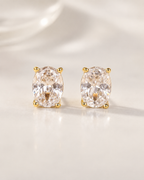 Oval Lumière 925 Earrings