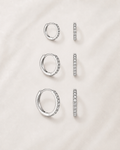 Lumière Pavé Gold Hoops