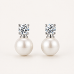 Lumière Pearl Stud Earrings