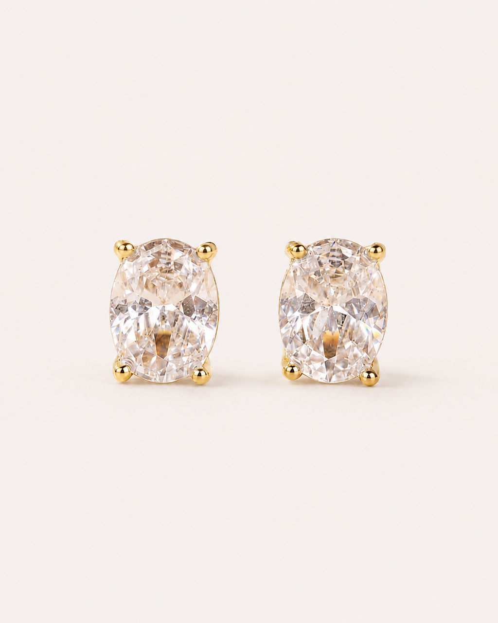 Oval Lumière 925 Earrings