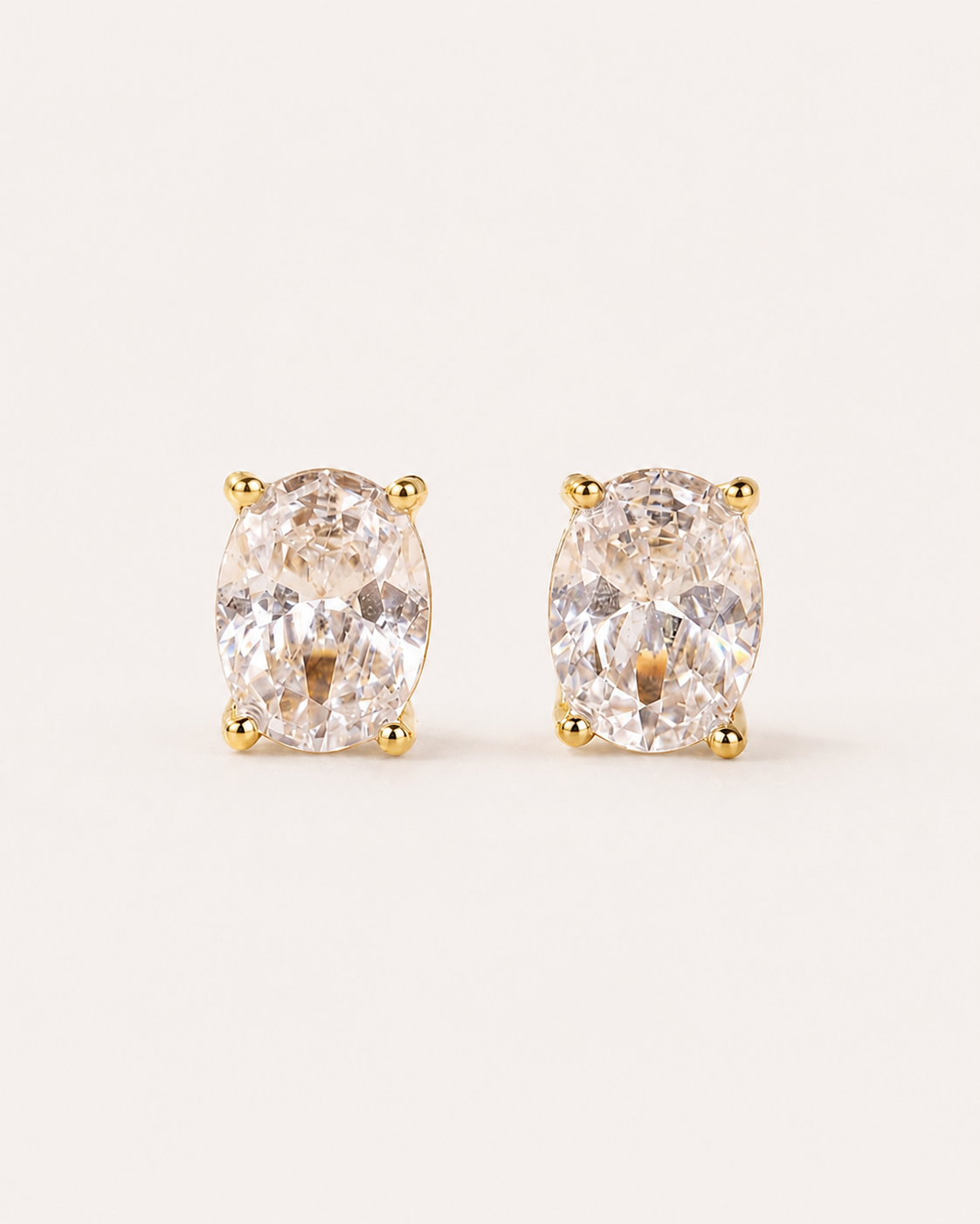Oval Lumière 925 Earrings