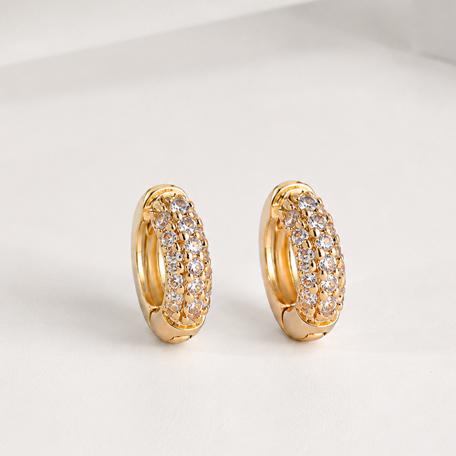 Pavé Lumière Hoops