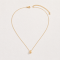 Minimalist Water Drop 18K Gold-Plated Stainless Steel Necklace