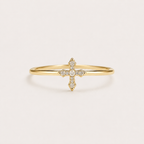 Tiny Cross Ring