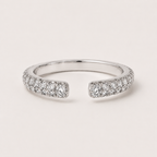 Radiant Square Ring Set