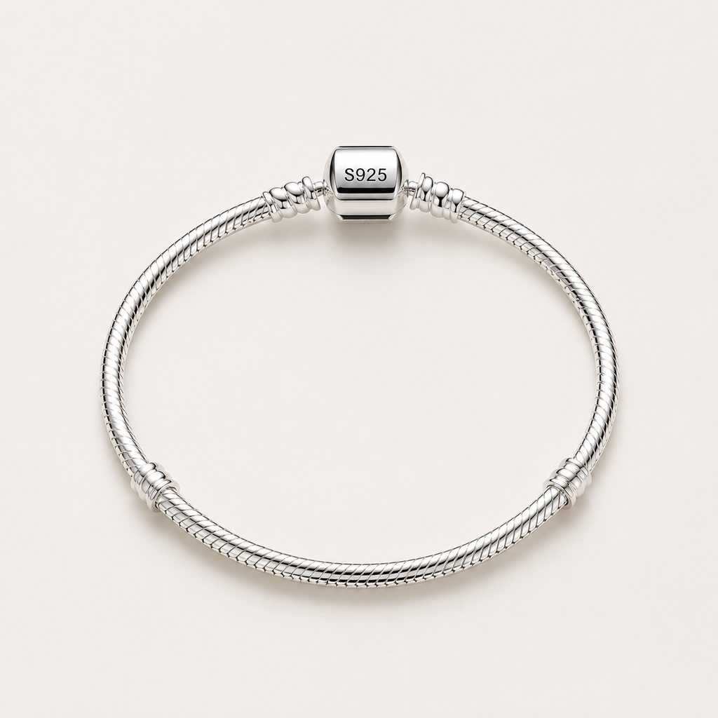 Serpentine Charm Bracelet S925
