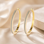Éclat Princess Hoop Earrings