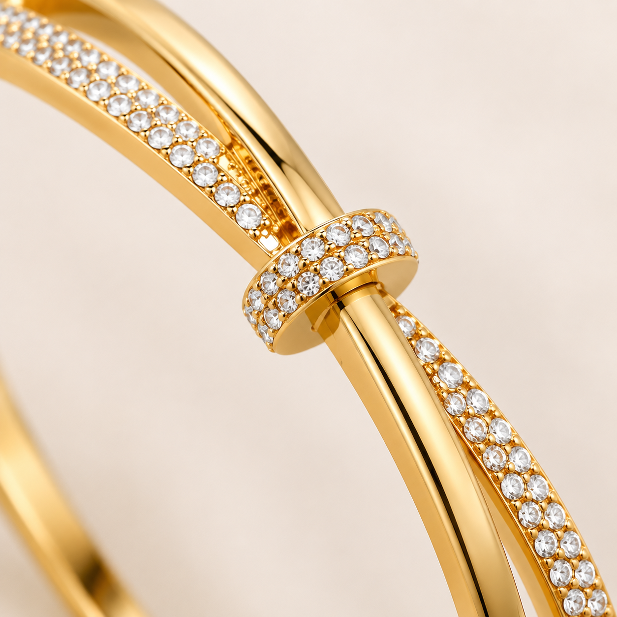Geometric Stainless Steel Bracelet