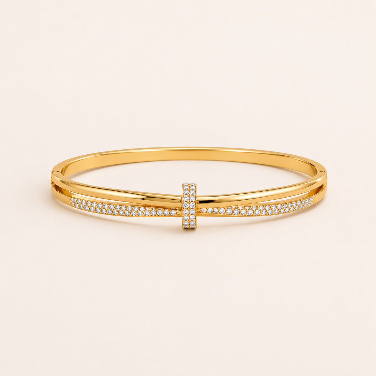 Geometric Stainless Steel Bracelet