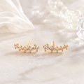Éclat Smile Stud Earrings