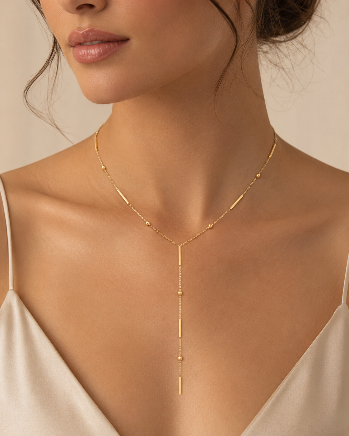 Élise Y Necklace