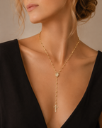 Élise Y Necklace
