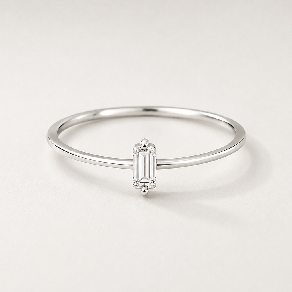 Éclat Rectangle 925 Ring