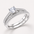 Tourmaline Halo Ring 925