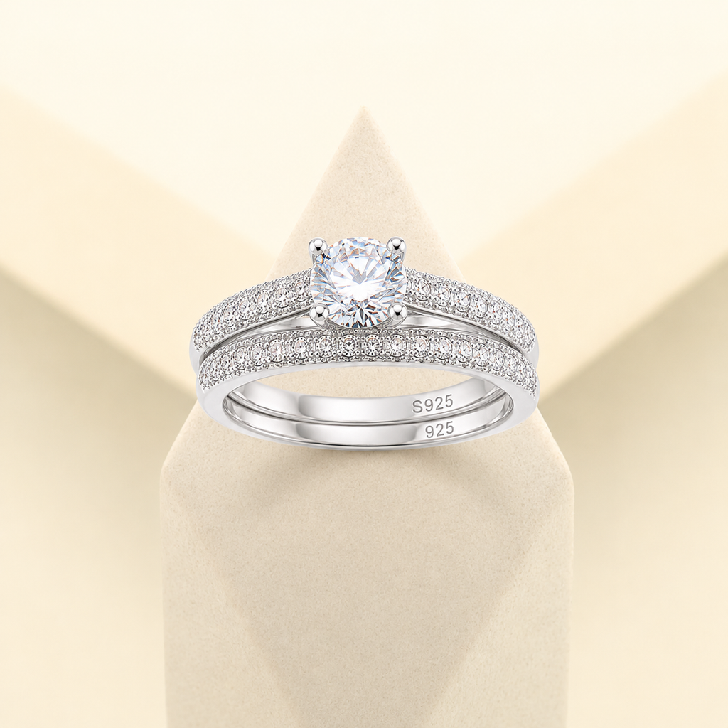 Tourmaline Halo Ring 925