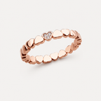 Herzring aus Sterlingsilber 925 mit Zirkonia