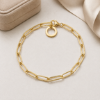 Aurelia Link Bracelet in 925 Sterling Silver