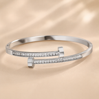 Geometric Stainless Steel Bracelet