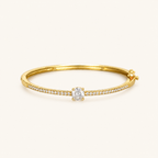 Lumière Cubic Zirconia Copper Alloy Bangle