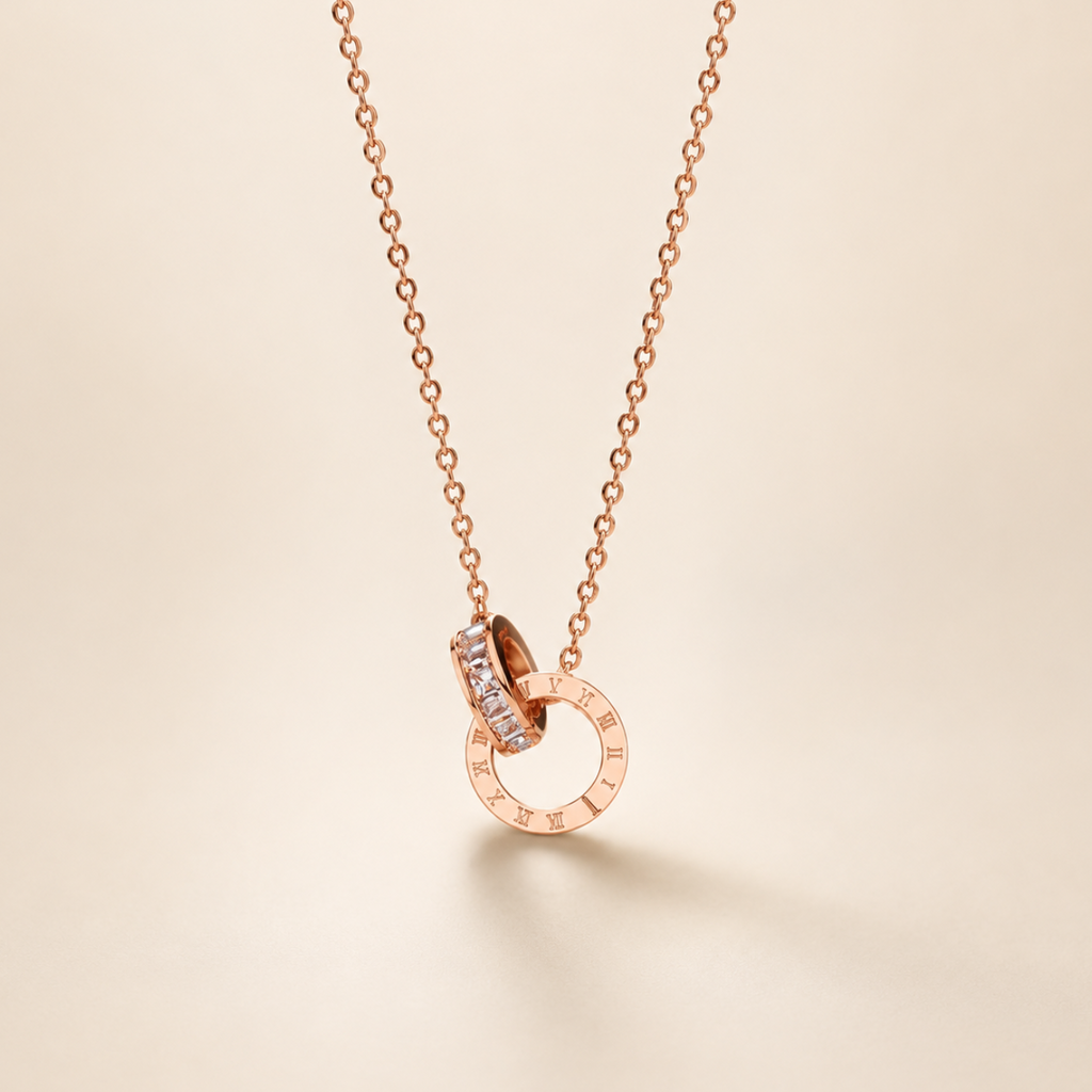 Roman Numerals Classic Necklace
