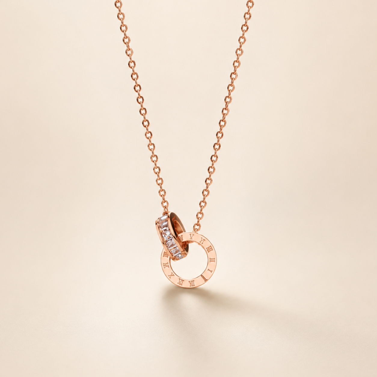 Roman Numerals Classic Necklace