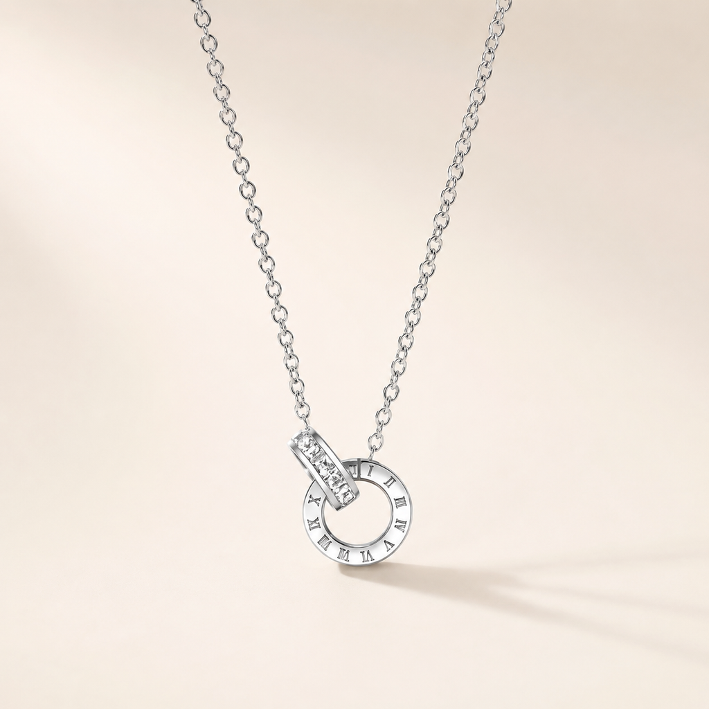 Roman Numerals Classic Necklace