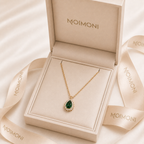 Lumière Teardrop Zircon Necklace