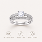 Tourmaline Halo Ring 925
