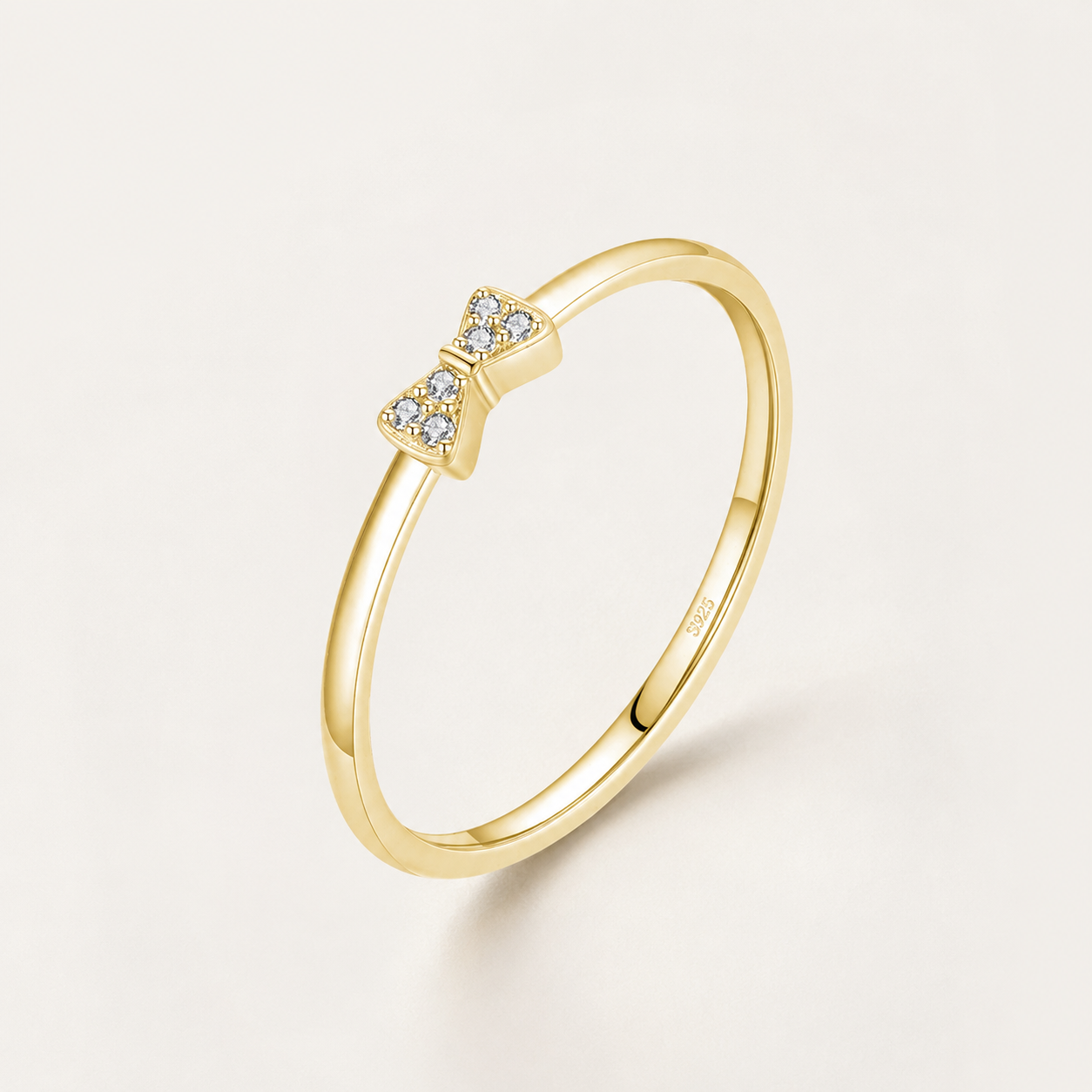 S925 Solitaire Rings — Delicate Stone Collection