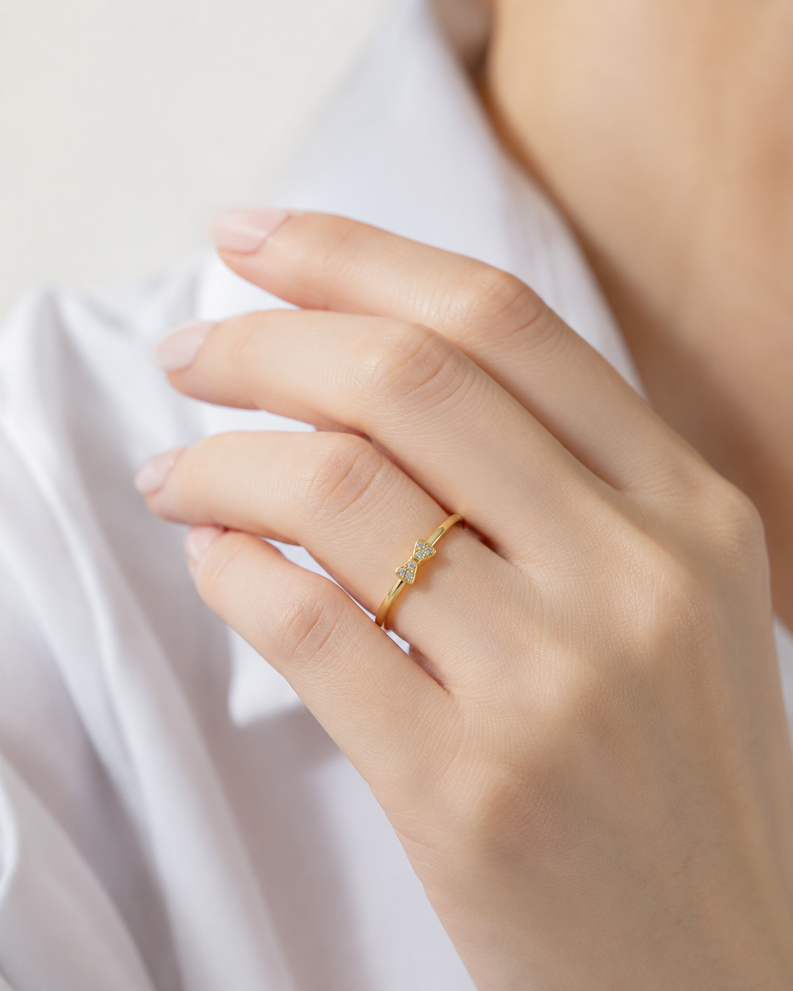S925 Solitaire Rings — Delicate Stone Collection
