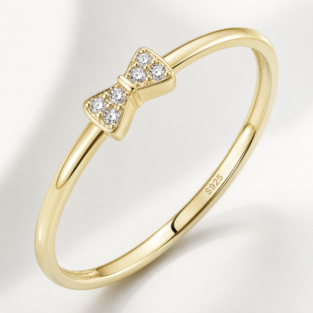 S925 Solitaire Rings — Delicate Stone Collection