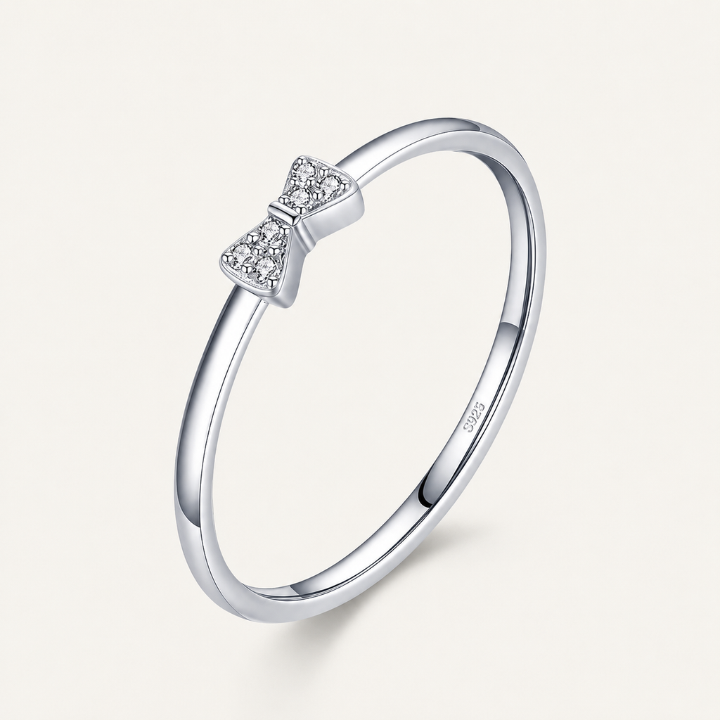 S925 Solitaire Rings — Delicate Stone Collection