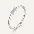 S925 Solitaire Rings — Delicate Stone Collection