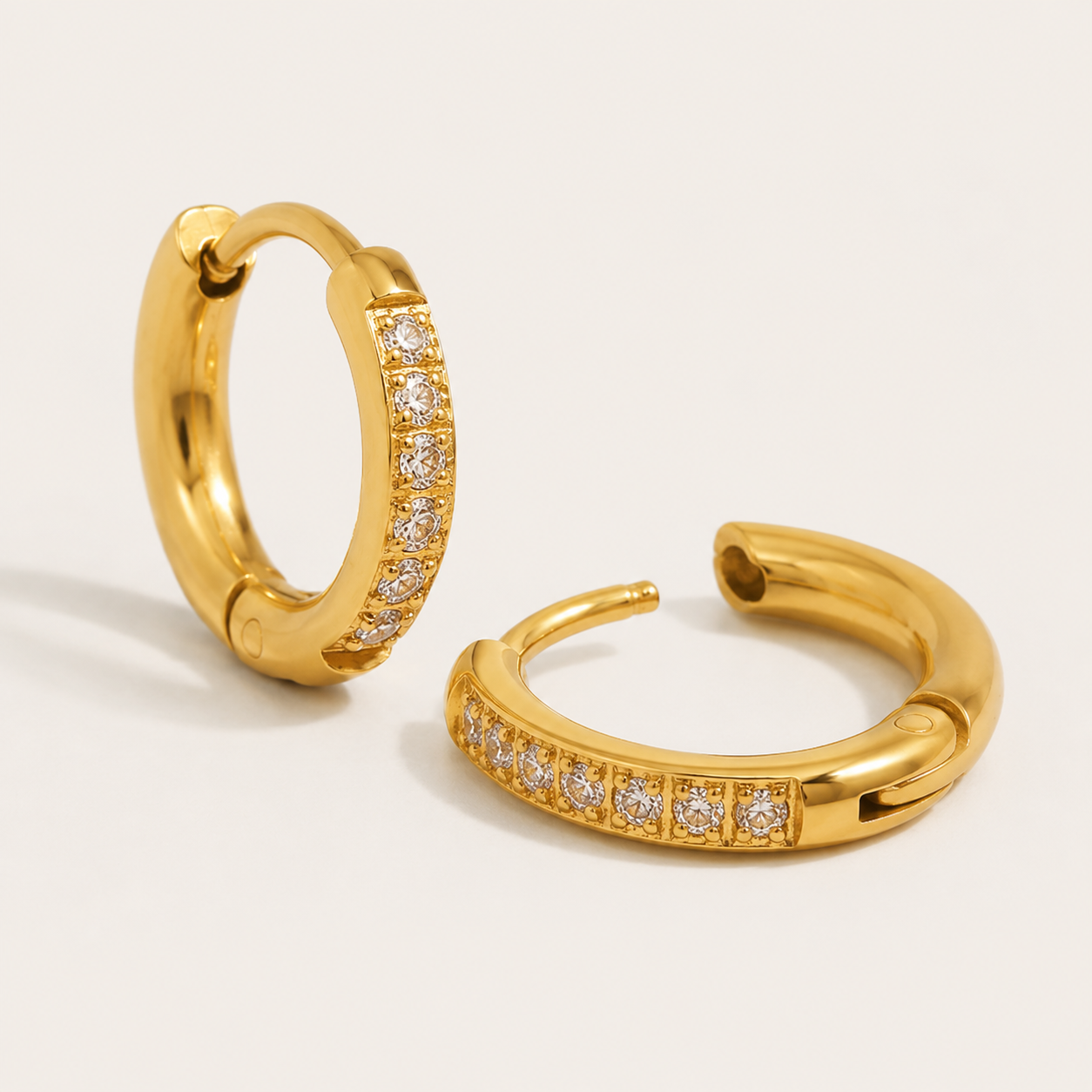 Elegant Gold Hoop Earrings