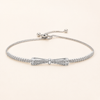 Bow Lumière Bracelet in 925 Sterling Silve