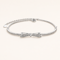 Bow Lumière Bracelet in 925 Sterling Silve