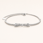 Bow Lumière Bracelet in 925 Sterling Silve