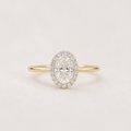 Bagues de mariage tendance Huitan pour femmes, bague bicolore de luxe avec cristal AA zircon cubique, bijou élégant pour fiançailles et anniversaire