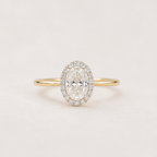 Bagues de mariage tendance Huitan pour femmes, bague bicolore de luxe avec cristal AA zircon cubique, bijou élégant pour fiançailles et anniversaire