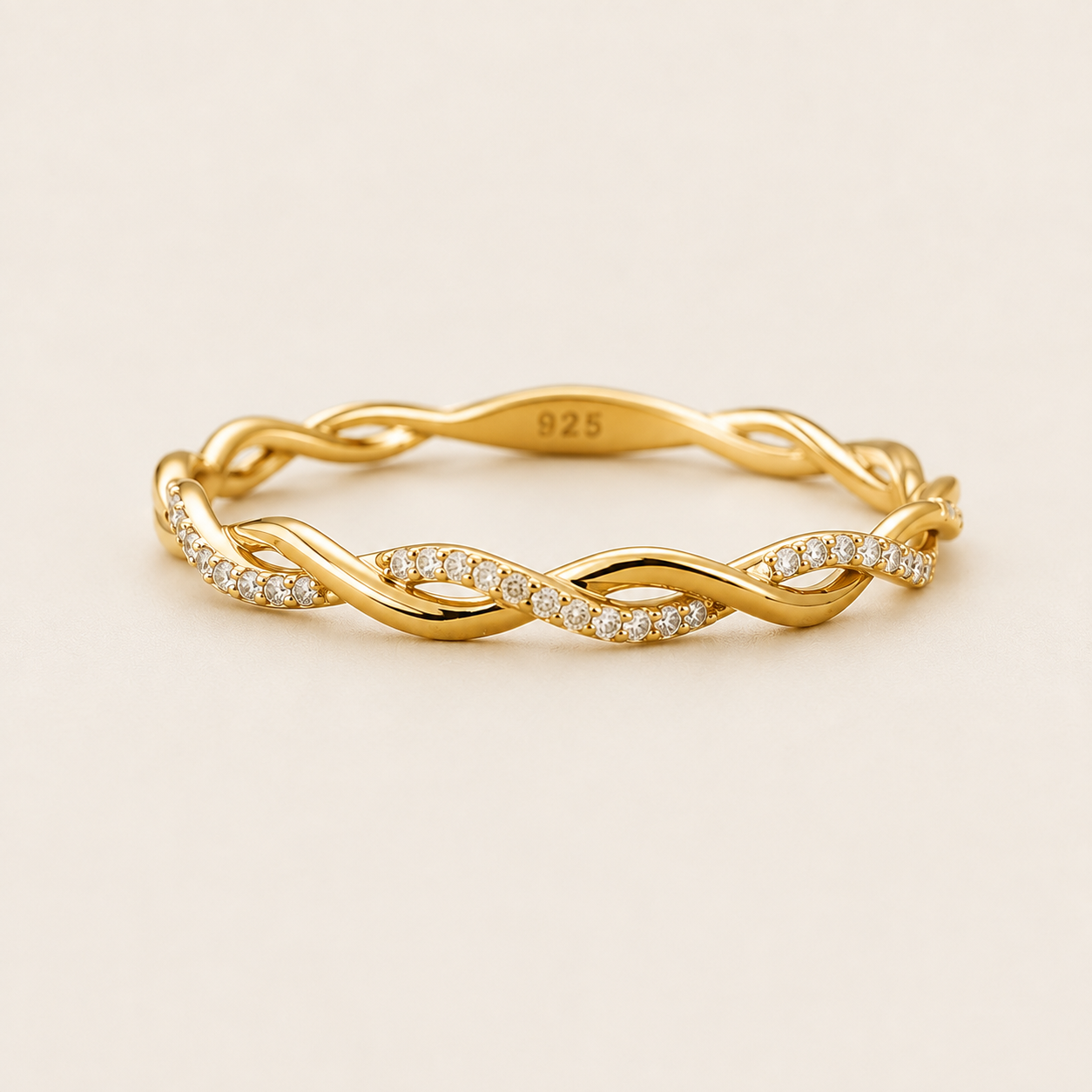 Twisted 925 Sterling Silver Ring