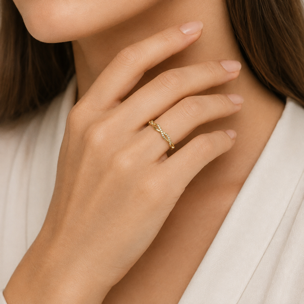 Twisted 925 Sterling Silver Ring