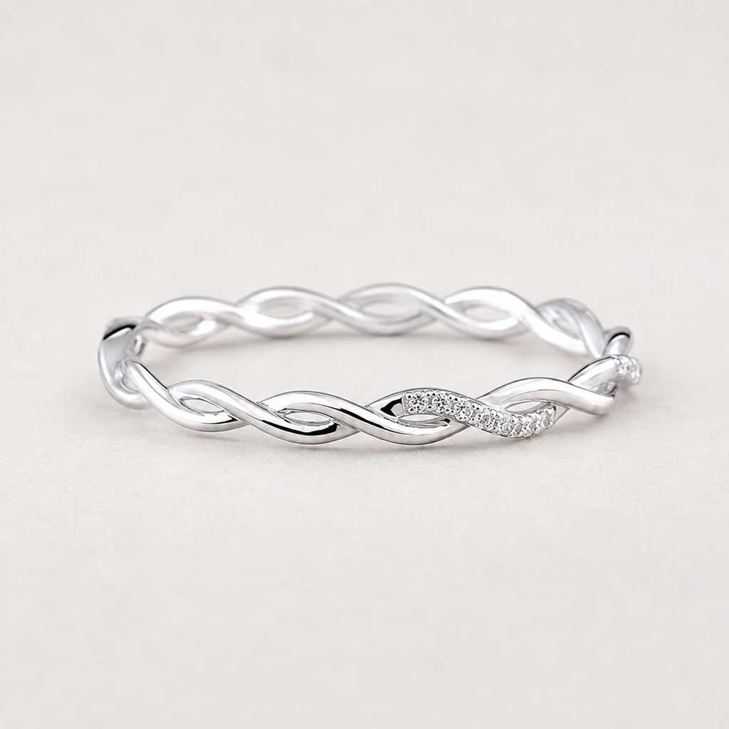 Twisted 925 Sterling Silver Ring