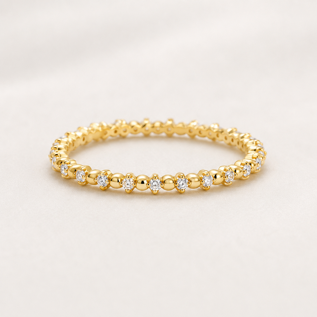 Delicacy Dots Ring — 925 Sterling Silver