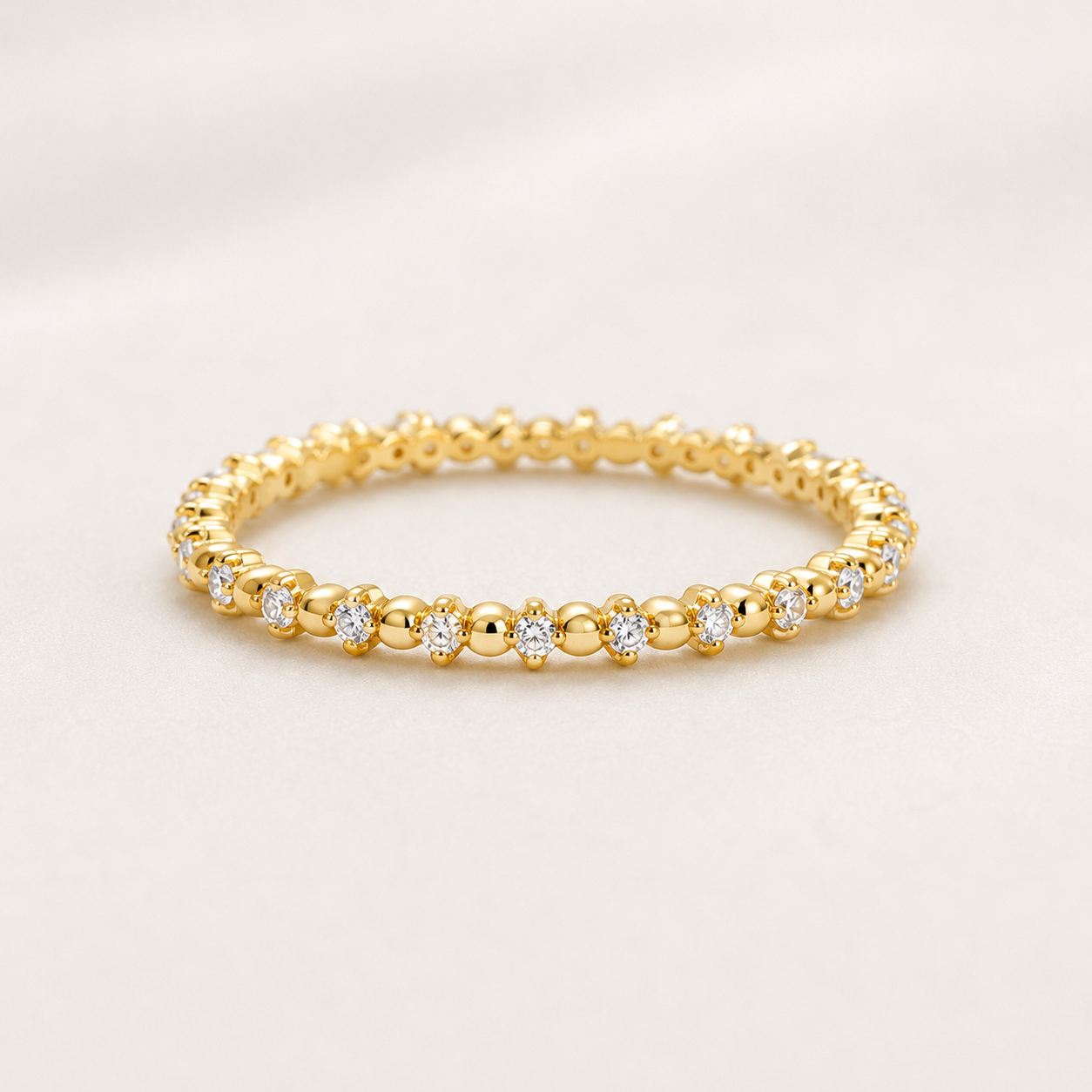 Delicacy Dots Ring — 925 Sterling Silver