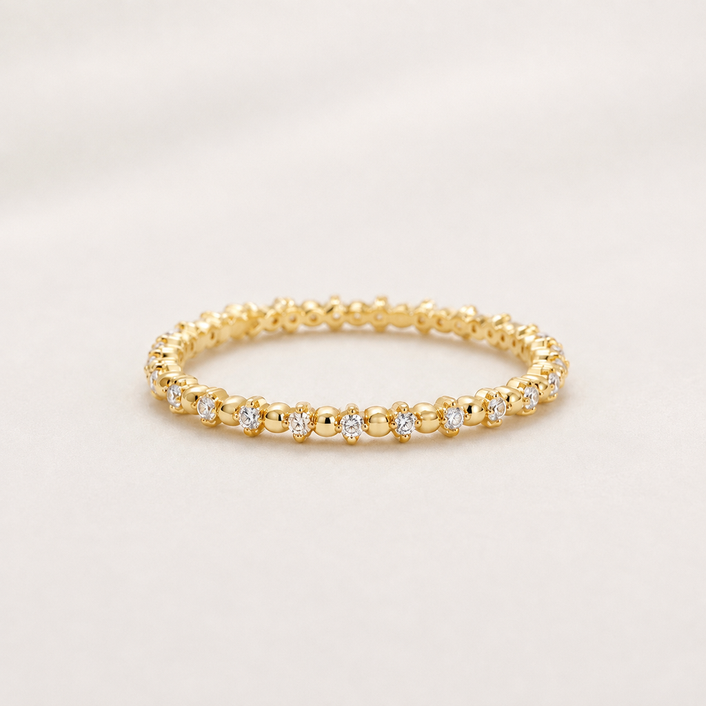 Delicacy Dots Ring — 925 Sterling Silver