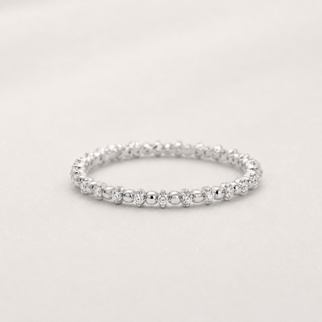 Delicacy Dots Ring — 925 Sterling Silver