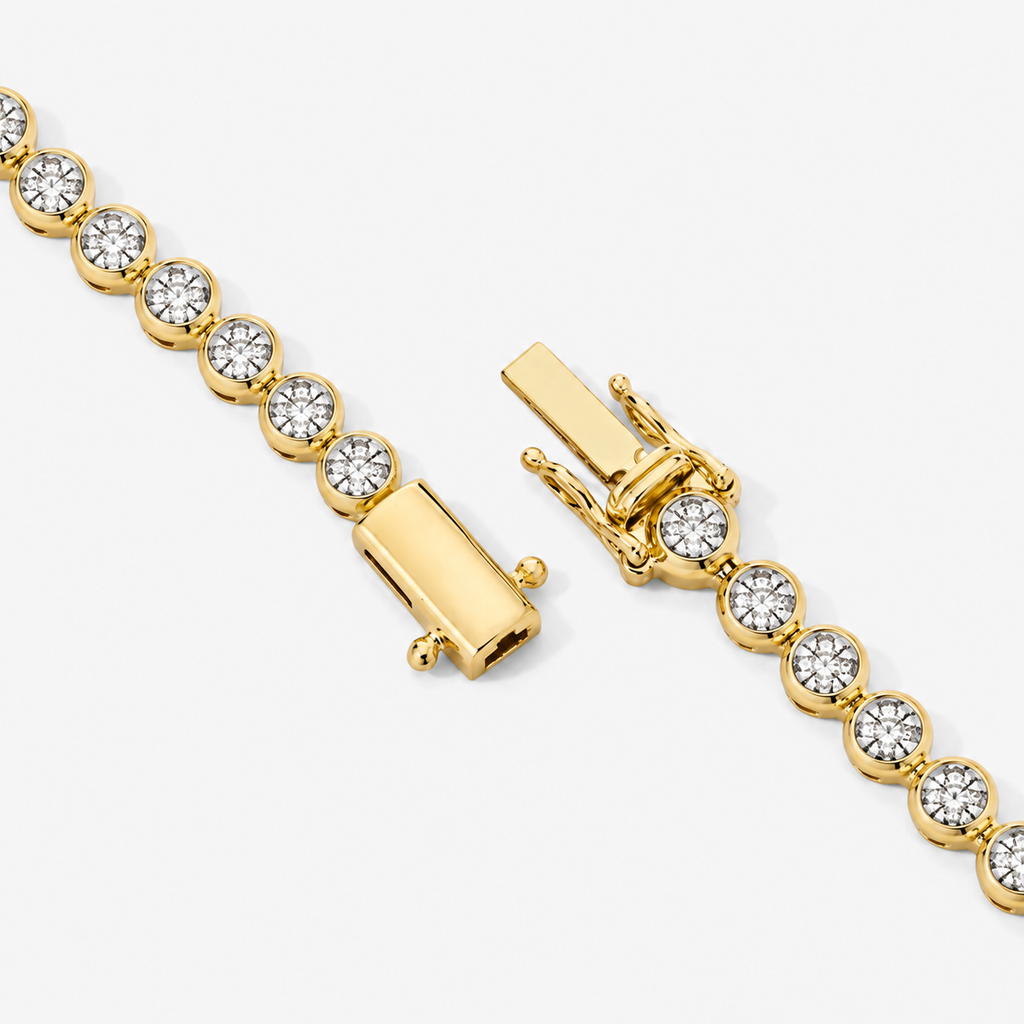 Classic Tennis Bracelet — CZ Crystals