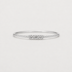 Delicate Three-Stone Ring