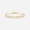 Cubic Zirconia Thin Band Ring