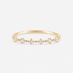 Cubic Zirconia Thin Band Ring